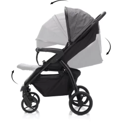 Fillikid Vulling Buggy D River Donkergrijs Gemêleerd -Kinderwagen Korting vulling buggy d river donkergrijs gemeleerd a291691 2