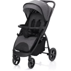 Fillikid Vulling Buggy D River Donkergrijs Gemêleerd