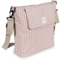 Walking Mum Luiertas I Love Vichy Pink -Kinderwagen Korting walking mum luiertas i love vichy pink a394759 2