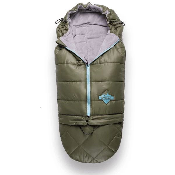 X-lander Wintervoetenzak X-Warm 230 G/m Green Sunset 2 X-lander Wintervoetenzak X-Warm 230 G/m Green Sunset - Afbeelding 2